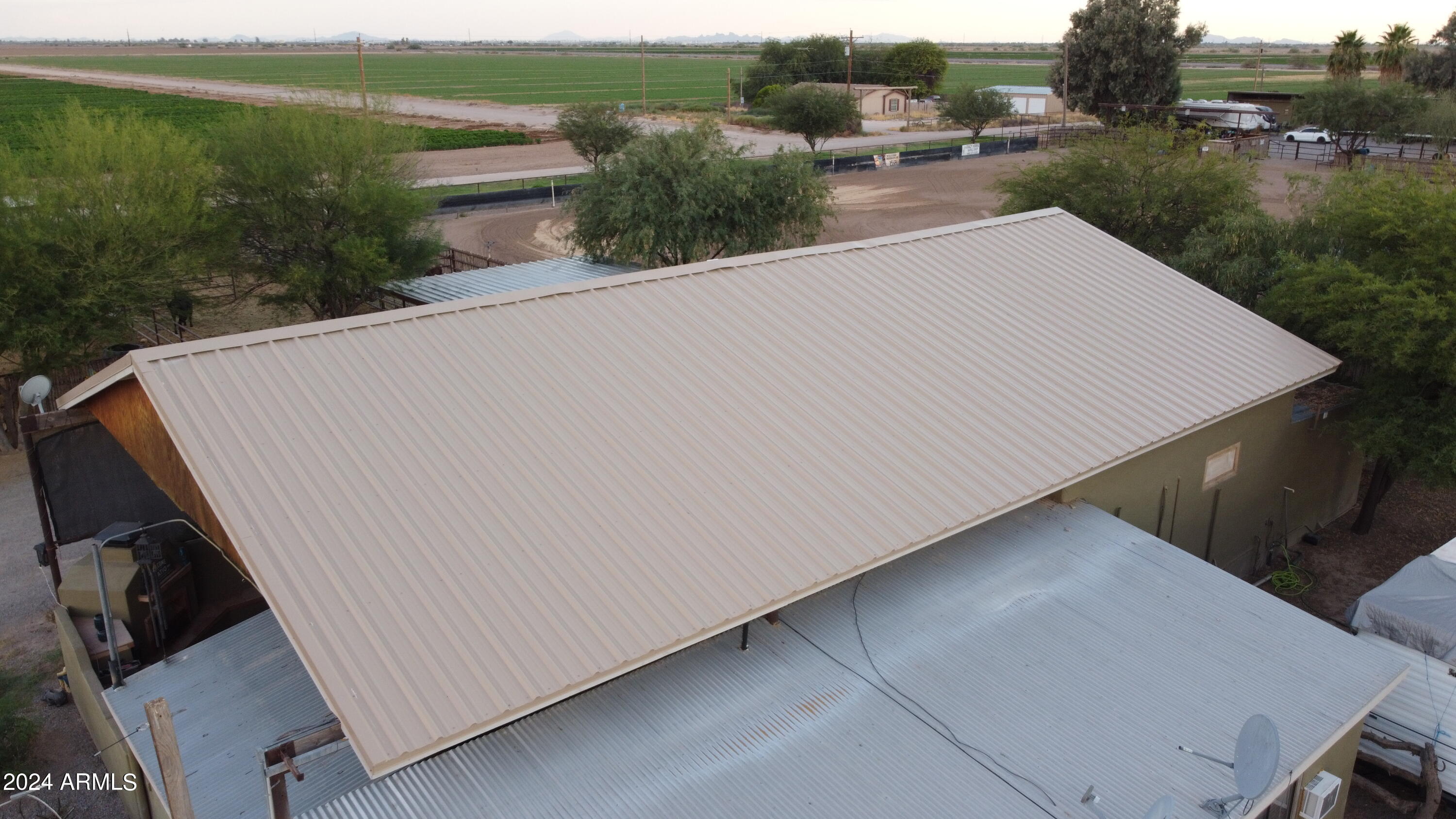 642 East Cornman Road Coolidge, AZ 85128 - Photo 14 of 64 a terrace view with two chairs