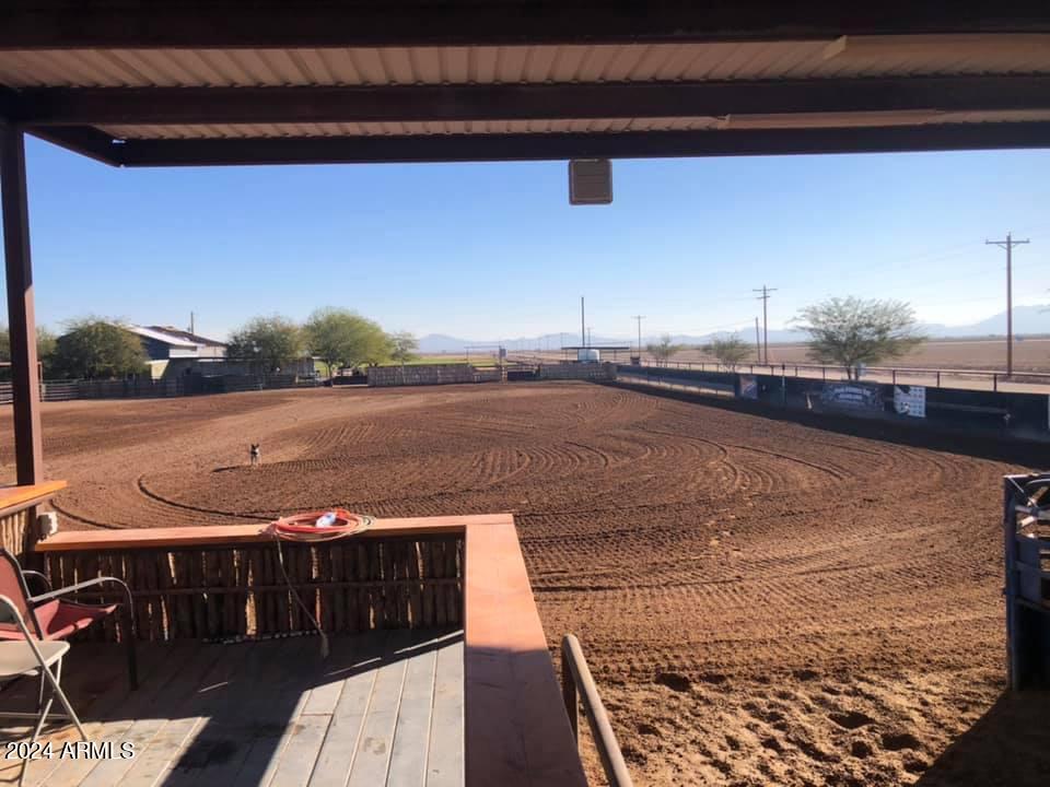 642 East Cornman Road Coolidge, AZ 85128 - Photo 32 of 64 a view of a balcony with an outdoor space