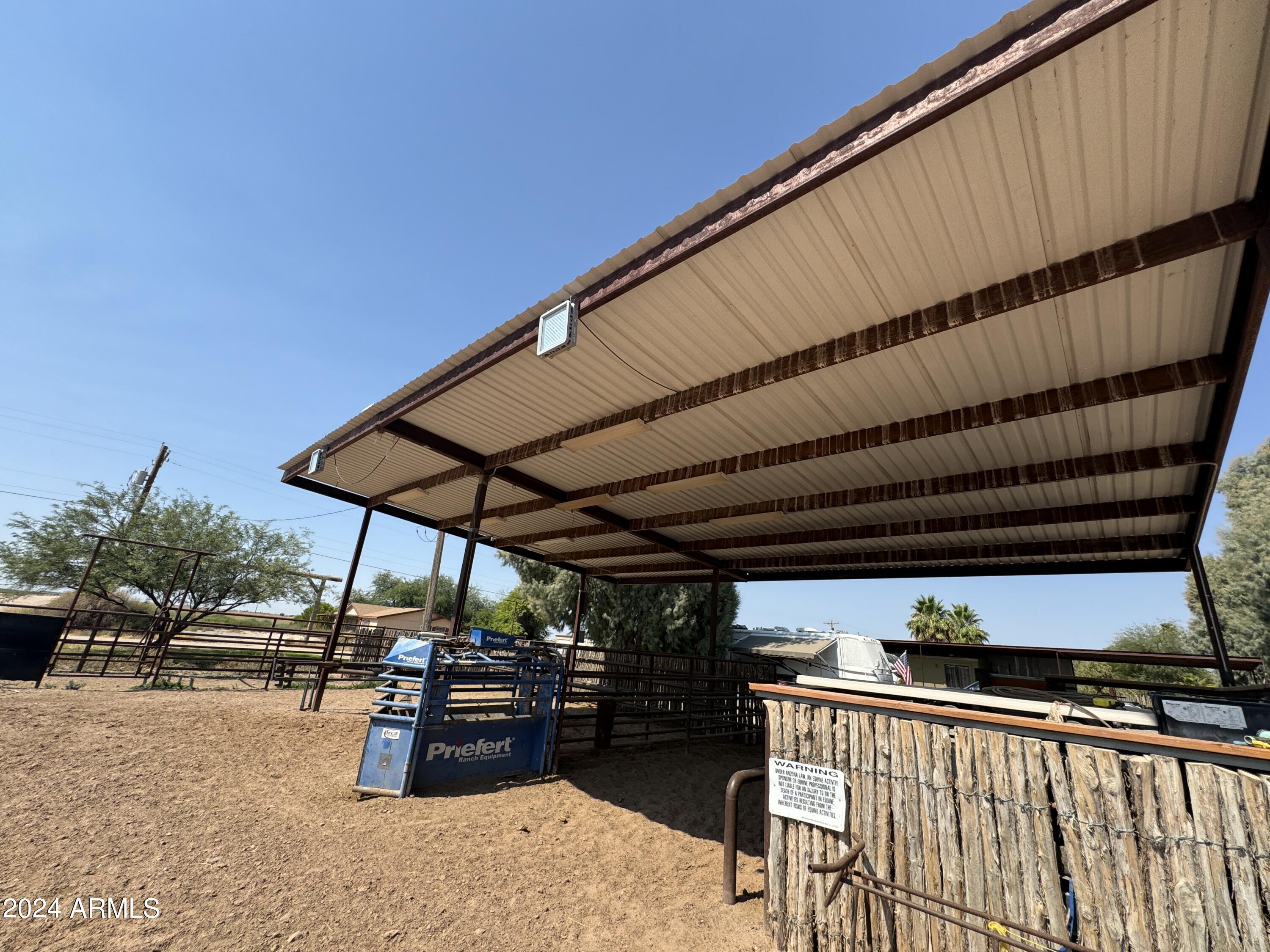 642 East Cornman Road Coolidge, AZ 85128 - Photo 38 of 64 a view of outdoor space with seating area