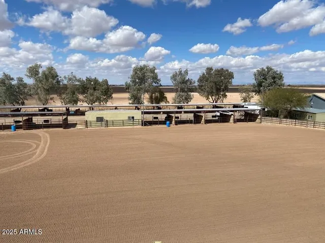 a view of outdoor space with a garden