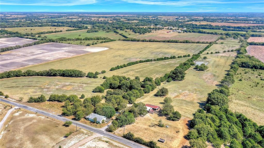 Bird's eye view featuring a rural view