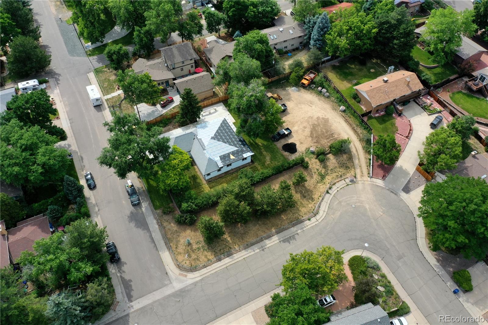 6493 Everett Street Arvada, CO 80004 - Photo 3 of 3 an aerial view of residential house with outdoor space
