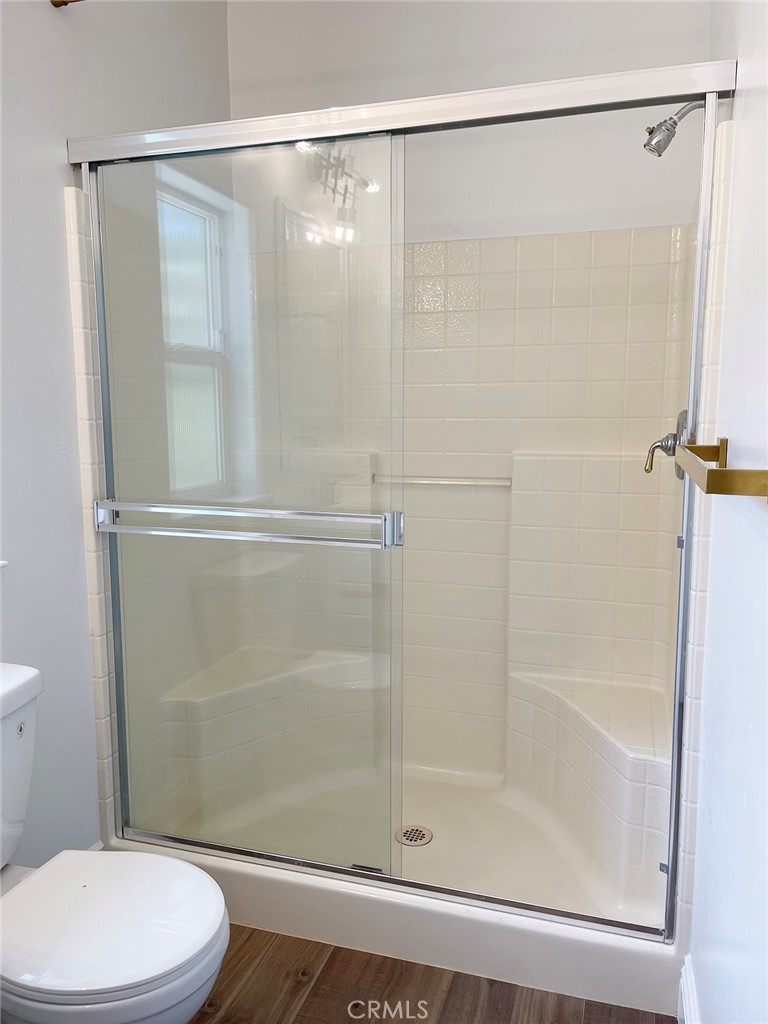 8560 Corriente Road Atascadero, CA 93422 - Photo 33 of 53 a bathroom with a shower and a toilet
