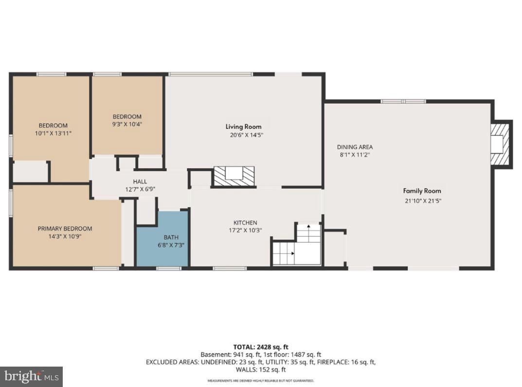 9939 Bird River Road Baltimore, MD 21220 - Photo 44 of 45 Main Level Floorplan