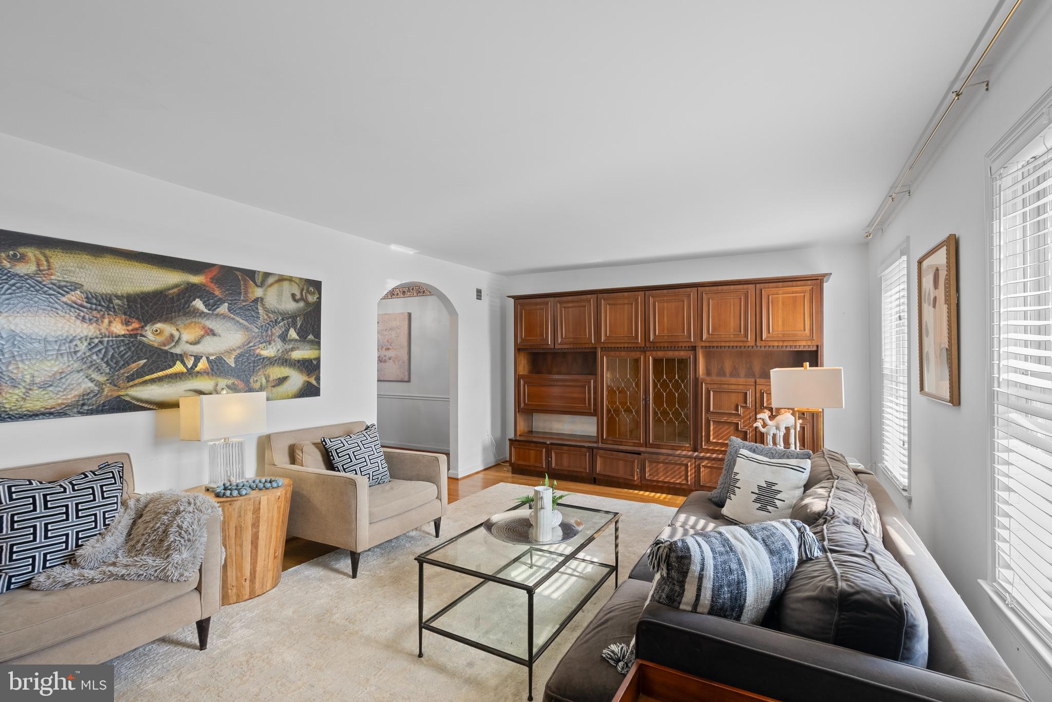 6726 Blanche Drive Lorton, VA 22079 - Photo 11 of 66 a living room with furniture and a window