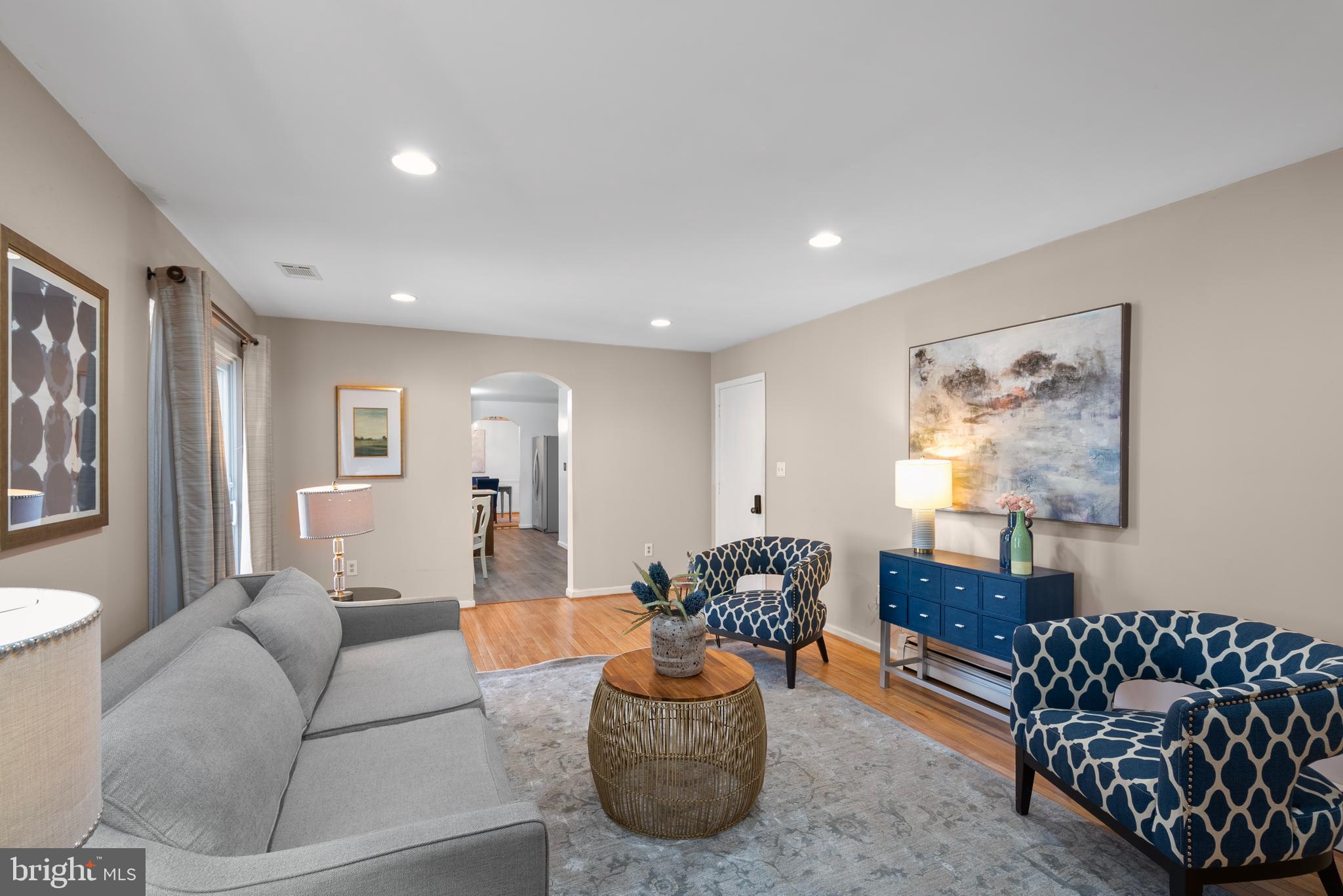 6726 Blanche Drive Lorton, VA 22079 - Photo 21 of 66 a living room with furniture and a window