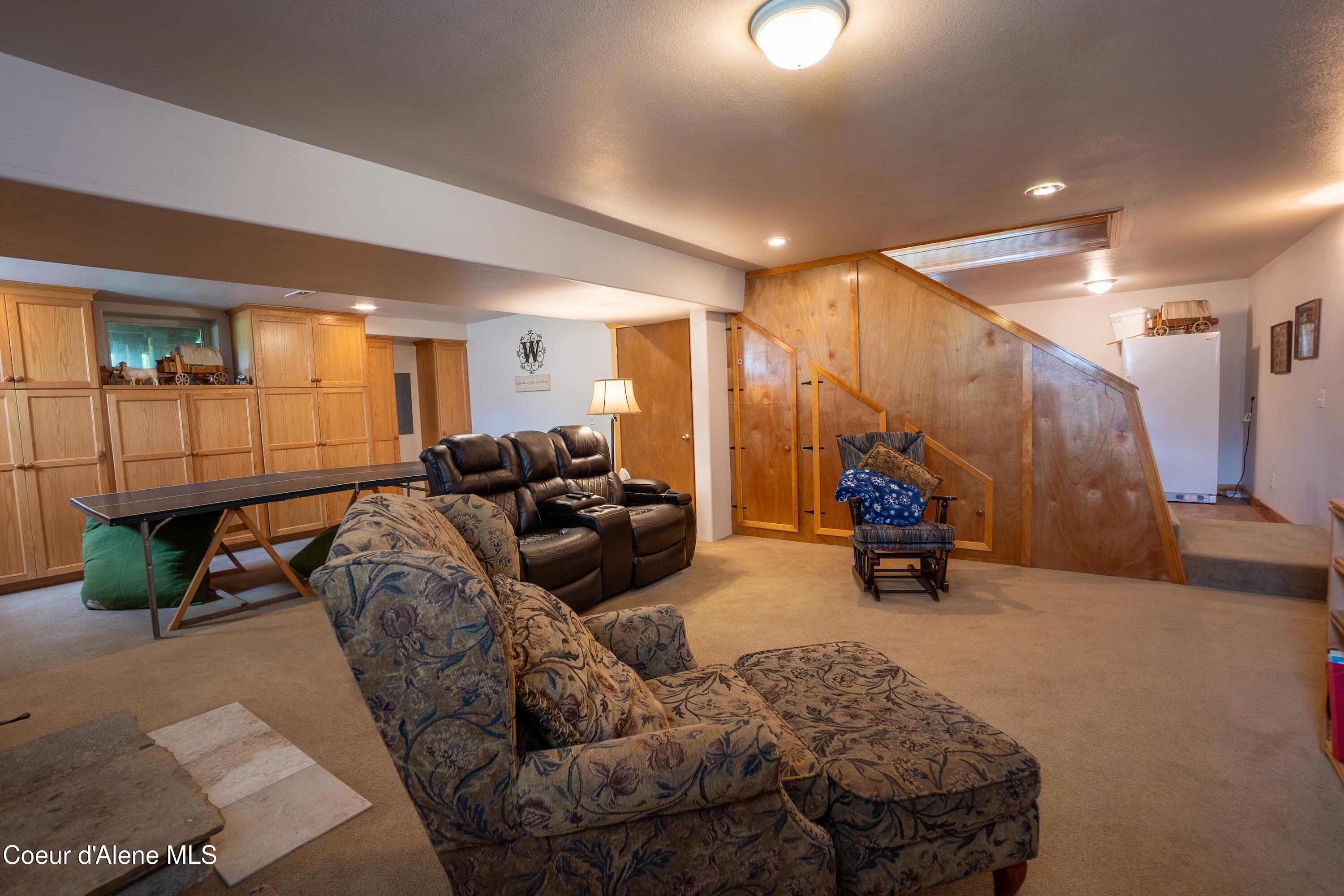 101 Zimmerman Road Moyie Springs, ID 83845 - Photo 24 of 39 Bsmnt Fam Rm view 2