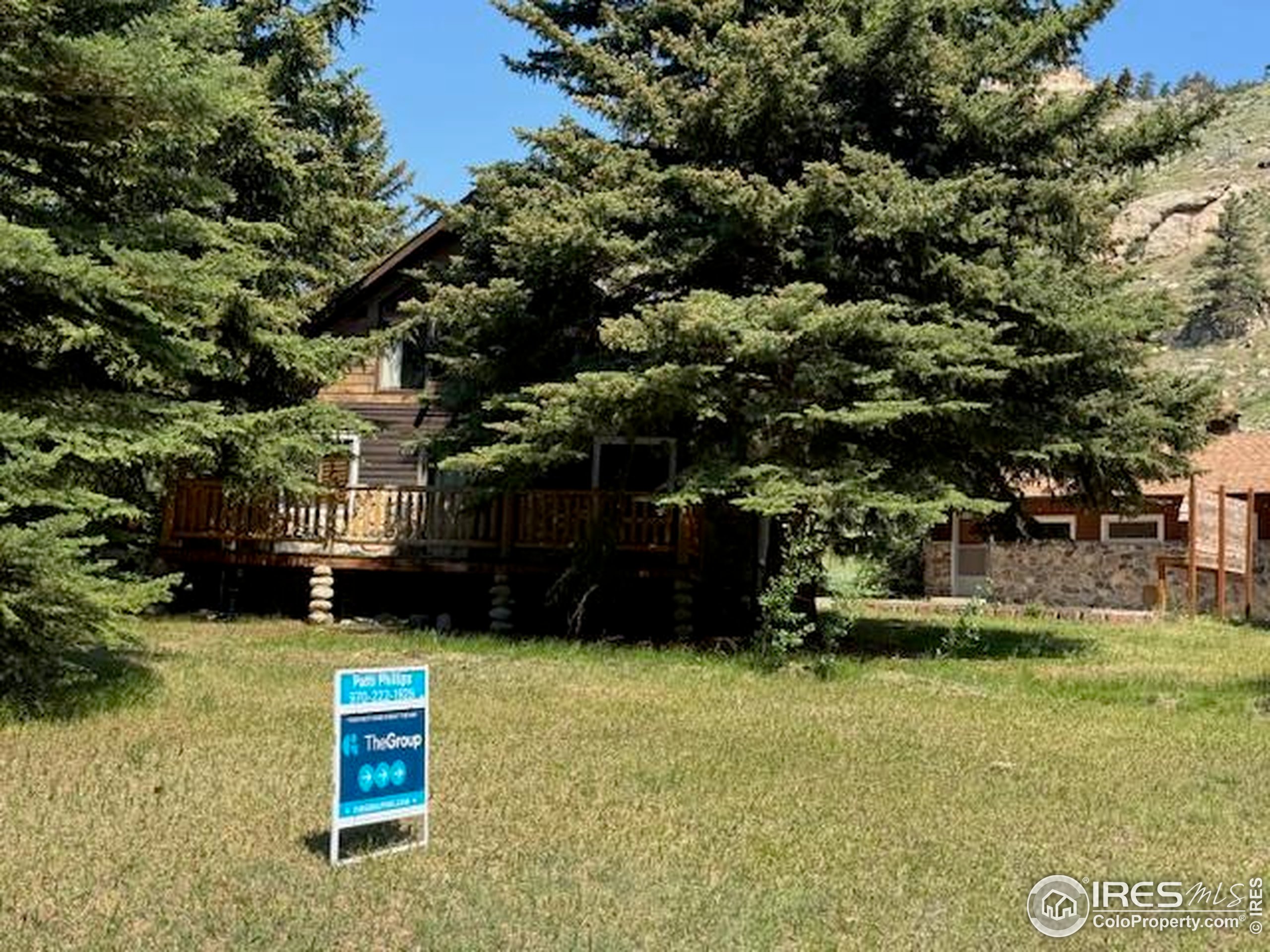 110 Meadow Lane Bellvue, CO 80512 - Photo 27 of 28 a view of a garden