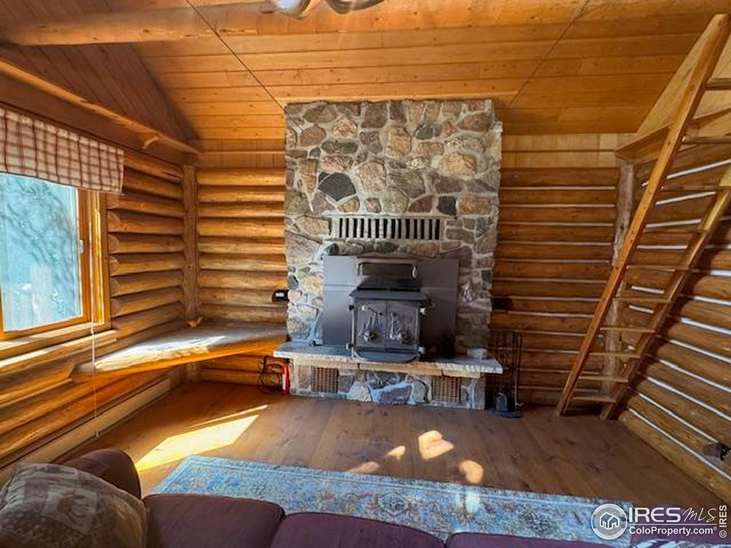 110 Meadow Lane Bellvue, CO 80512 - Photo 4 of 28 a view of a patio with a chairs and table in a patio