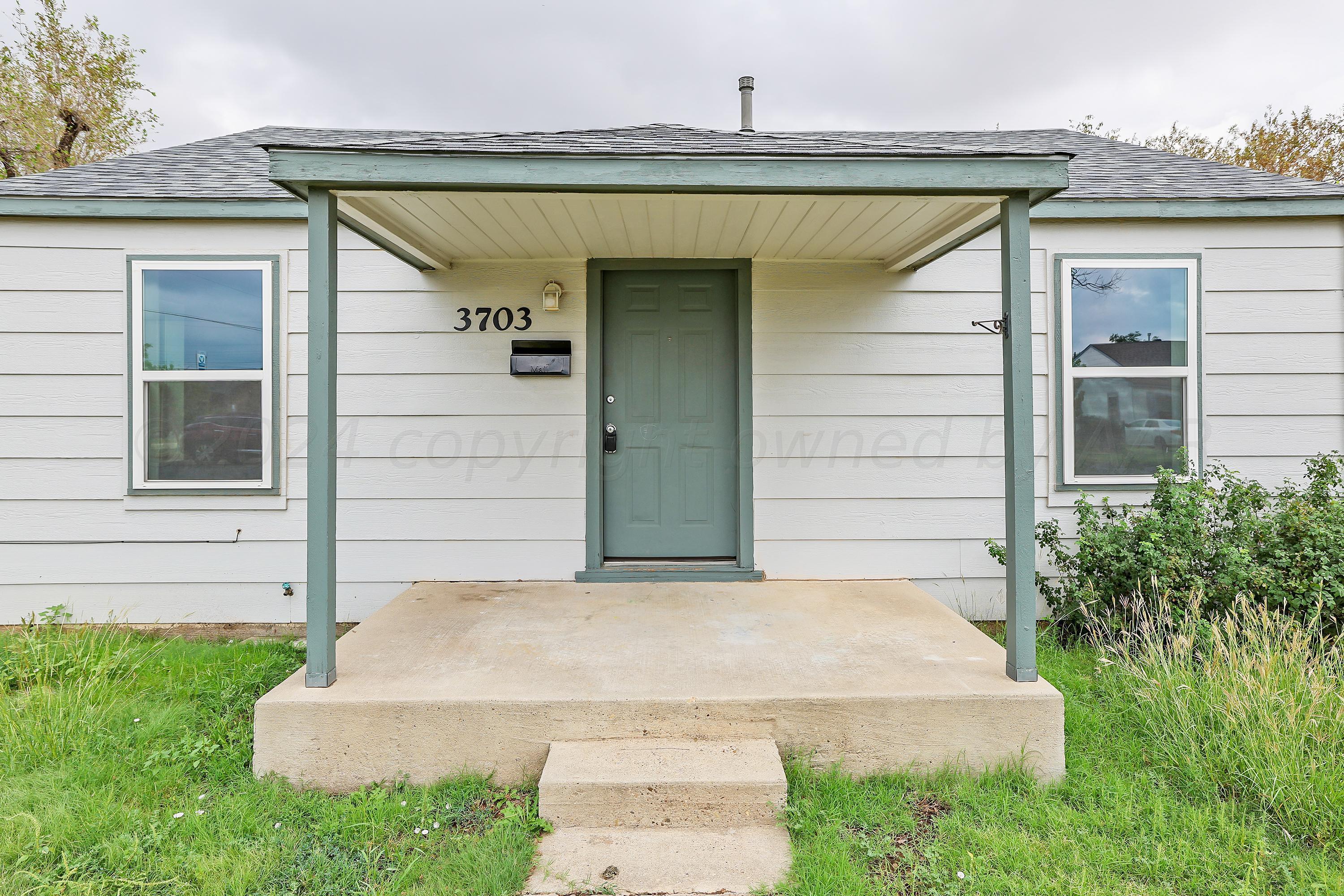 3703 South Monroe Street Amarillo, TX 79110 - Photo 2 of 14 a view of entrance and house