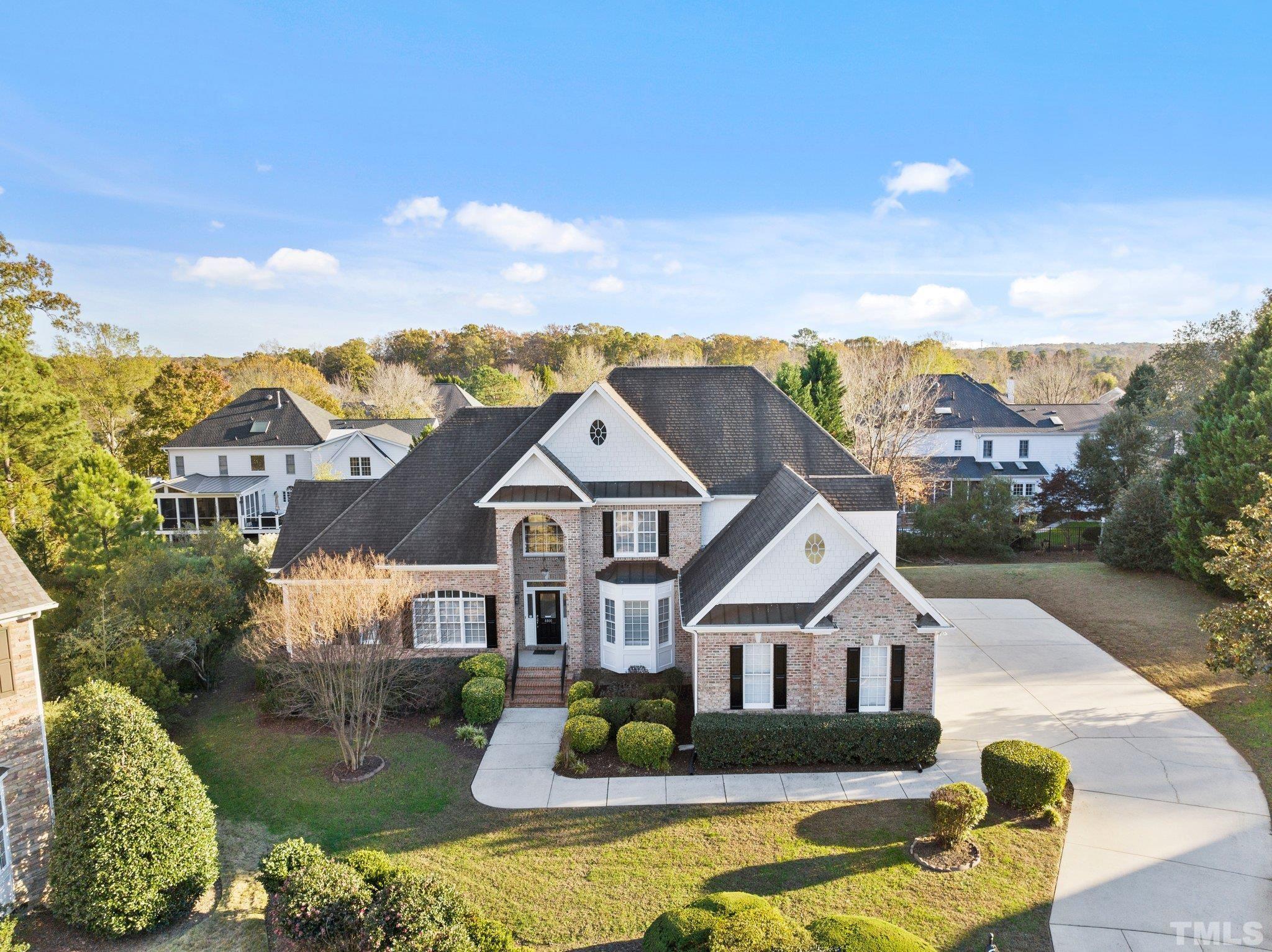 4800 Patton Ridge Court Raleigh, NC 27612 - Photo 13 of 61 an aerial view of a house