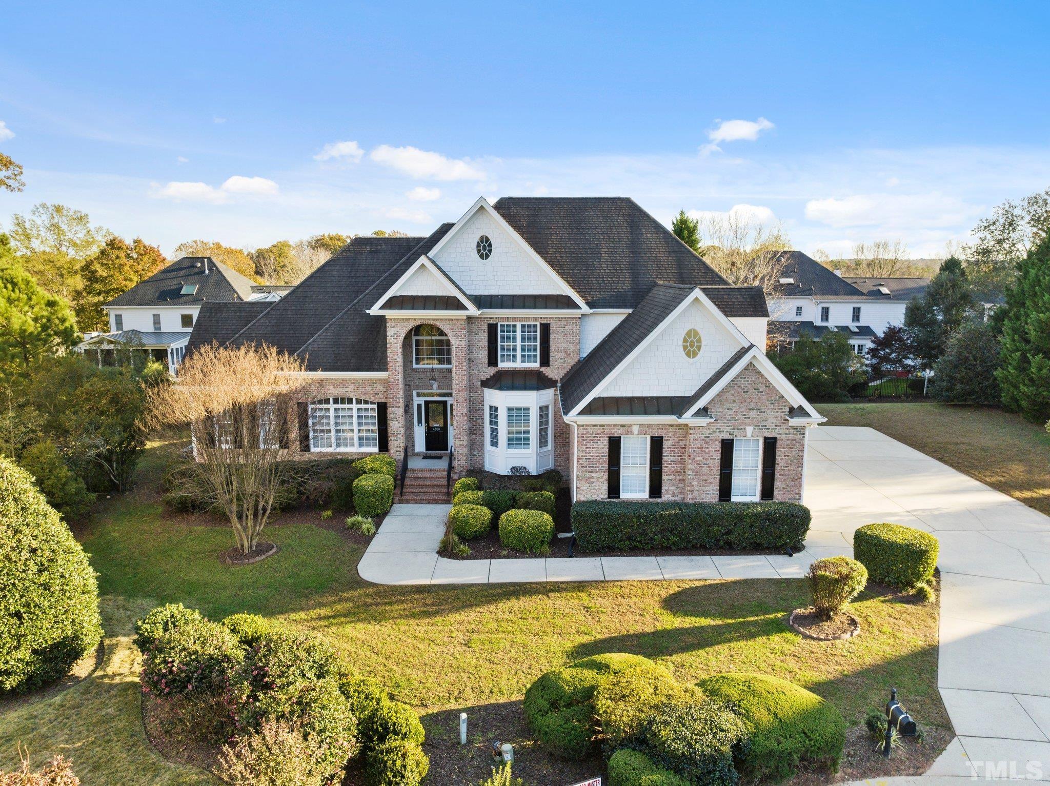 4800 Patton Ridge Court Raleigh, NC 27612 - Photo 30 of 61 a view of a house with swimming pool and a yard