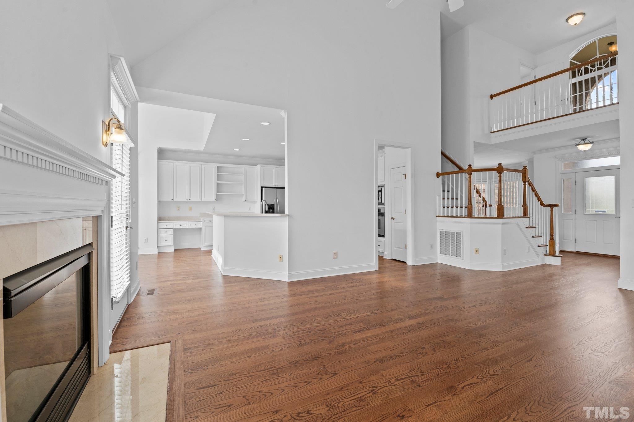 4800 Patton Ridge Court Raleigh, NC 27612 - Photo 39 of 61 a view of a kitchen with wooden floor and a kitchen