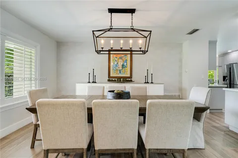 a kitchen with stainless steel appliances a refrigerator sink and microwave