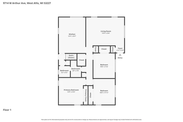 $349,000 | 9714 West Arthur Avenue, West Allis, WI 53227