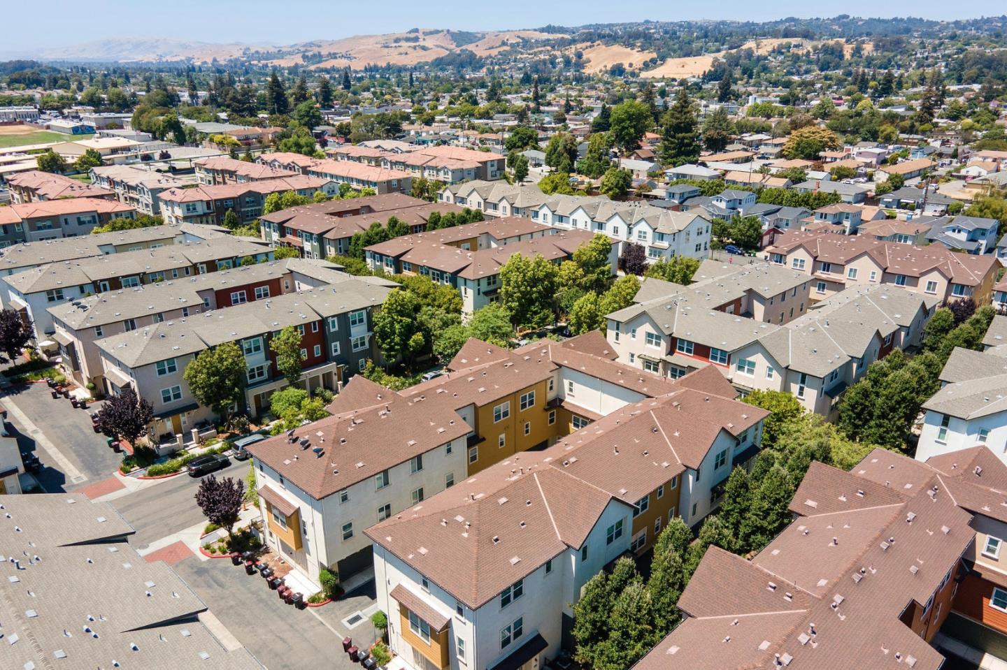 650 Macabee Way Hayward, CA 94541 - Photo 3 of 73 an aerial view of residential houses with outdoor space