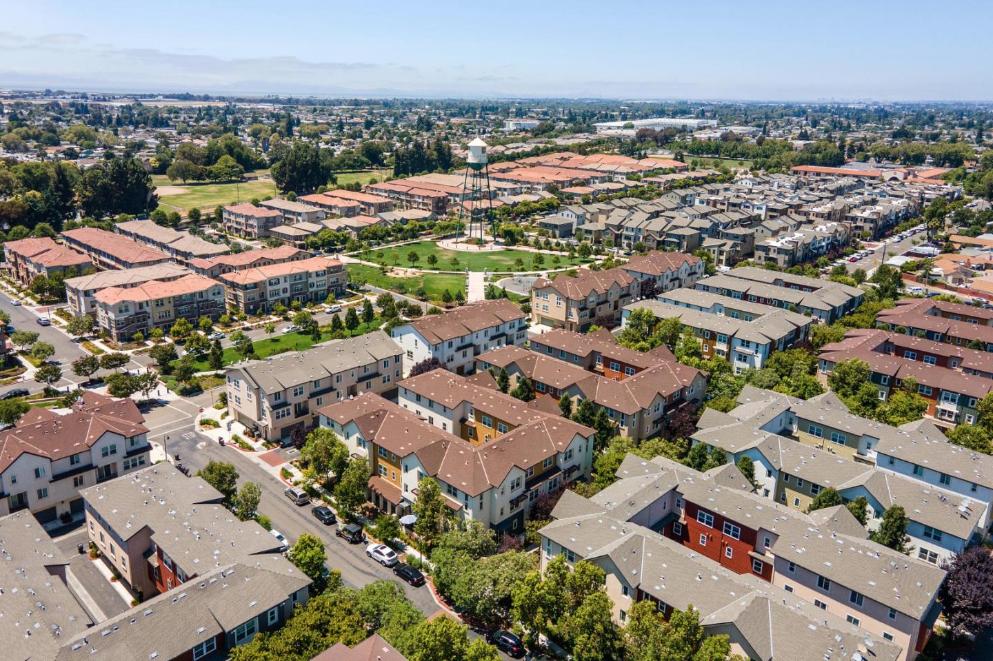 650 Macabee Way Hayward, CA 94541 - Photo 66 of 73 an aerial view of residential houses with outdoor space