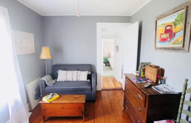 a view of a storage room