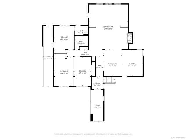 a picture of a floor plan