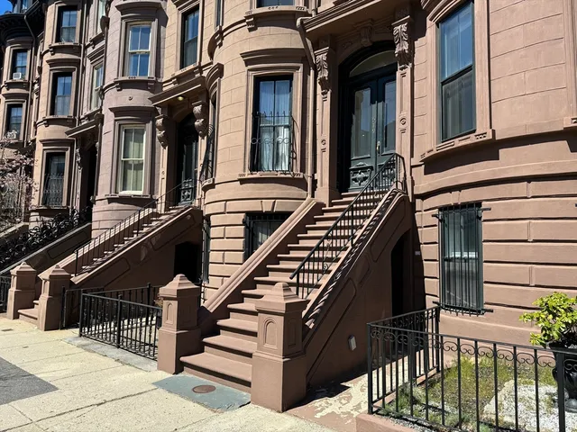 a view of a building with many windows