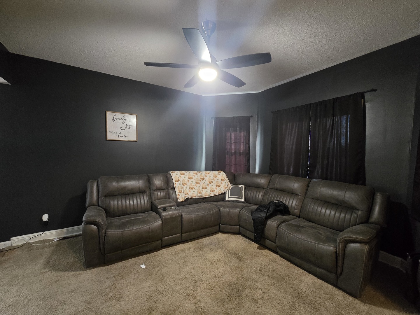212 North Hunt Street Melvin, IL 60952 - Photo 7 of 43 a living room with furniture and a couch