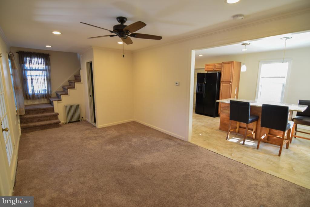 1071 West Bristol Road Warminster, PA 18974 - Photo 6 of 34 a view of livingroom with furniture and a ceiling fan