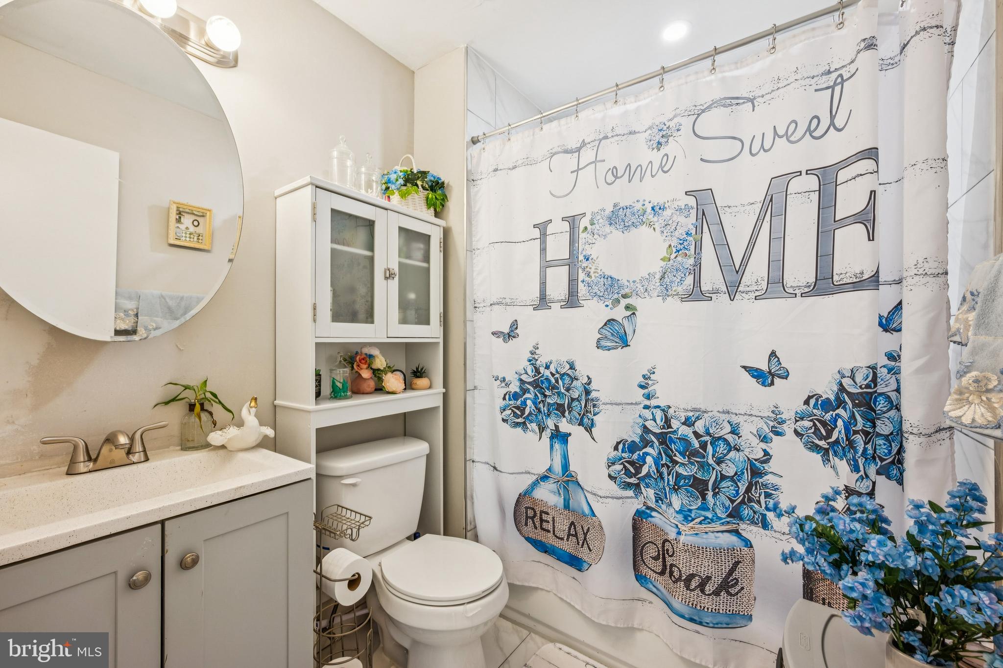 7 Lennox Court Sicklerville, NJ 08081 - Photo 23 of 25 a bathroom with a toilet sink and mirror