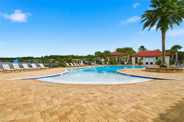 a view of an outdoor space and tennis court