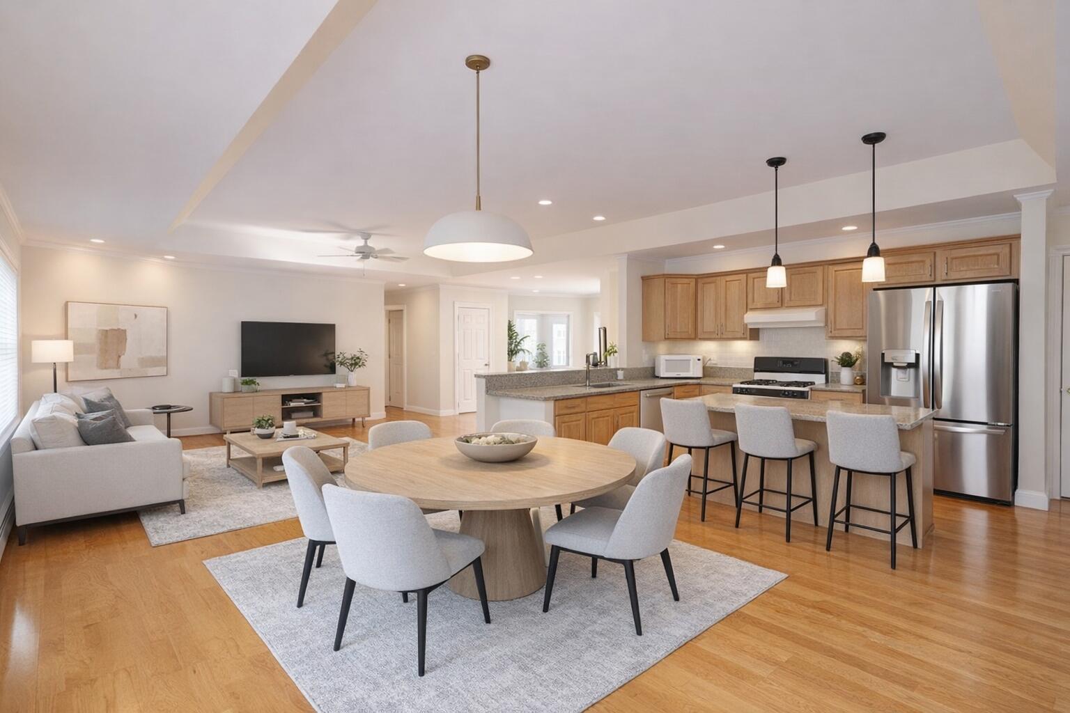 122 Chickadee Lane, Unit 17 Bangor, ME 04401 - Photo 12 of 24 Virtually Staged Great Room