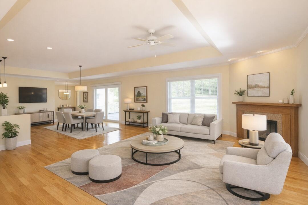 122 Chickadee Lane, Unit 17 Bangor, ME 04401 - Photo 6 of 24 virtually staged dining kitchen