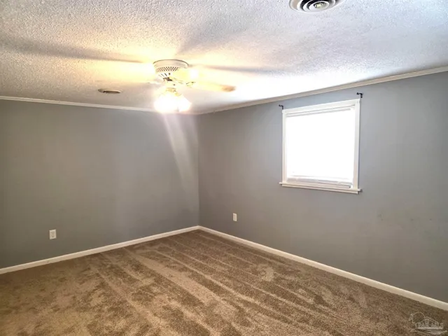 a view of a room with rack on the wall