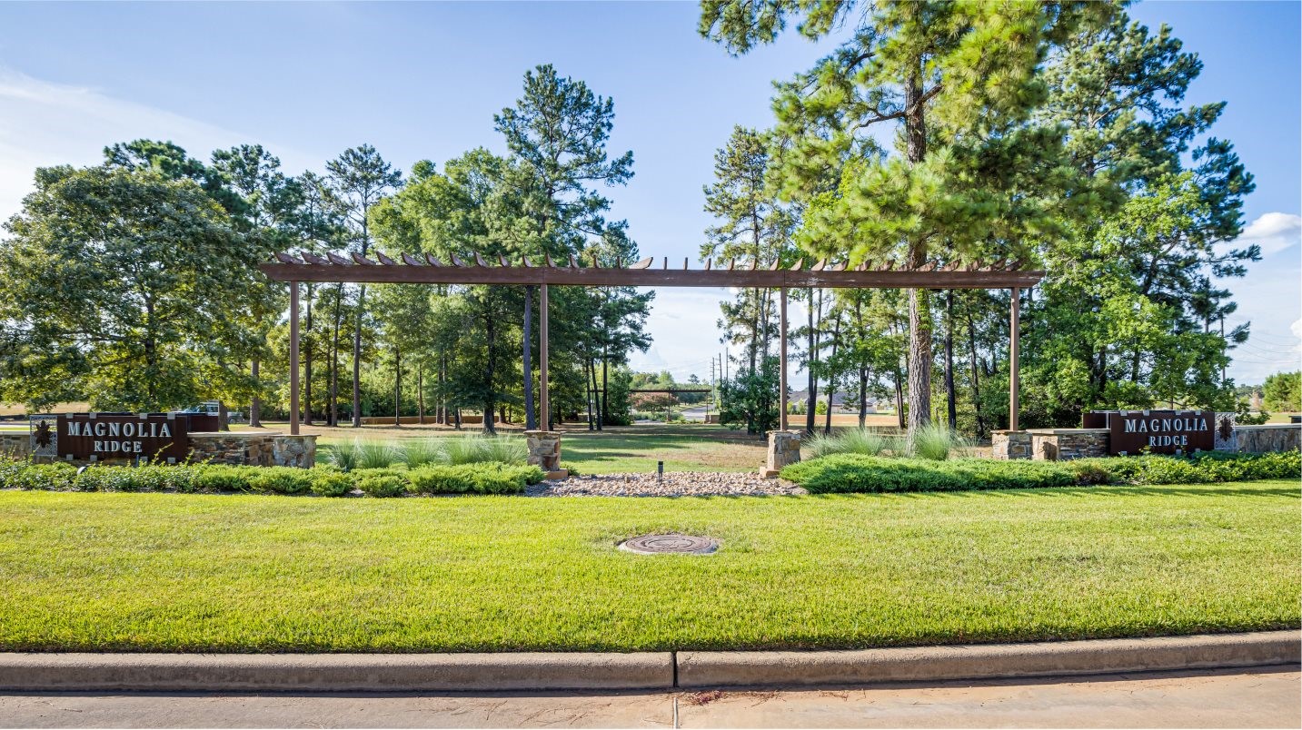 438 Southern Magnolia Way Magnolia, TX 77354 - Photo 18 of 18 a view of a garden with a small yard