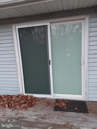 a view of a door front of a house