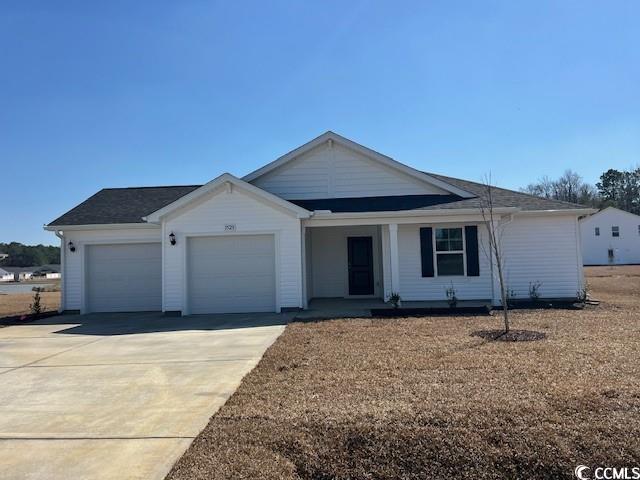 985 Cherrystone Loop Conway, SC 29526 - Photo 1 of 40 Ranch-style house featuring a porch, driveway, and