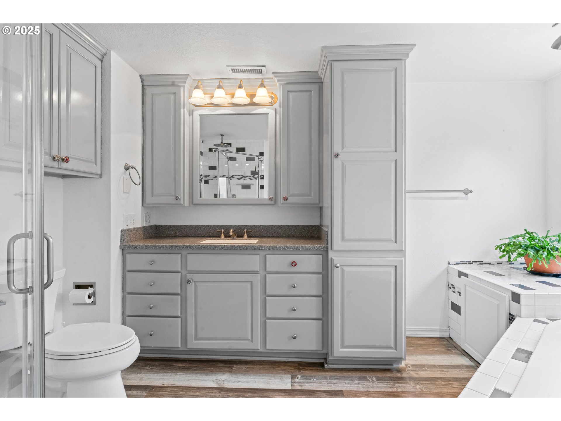 9202 Phey Lane Florence, OR 97439 - Photo 24 of 47 a bathroom with a sink a toilet and shower