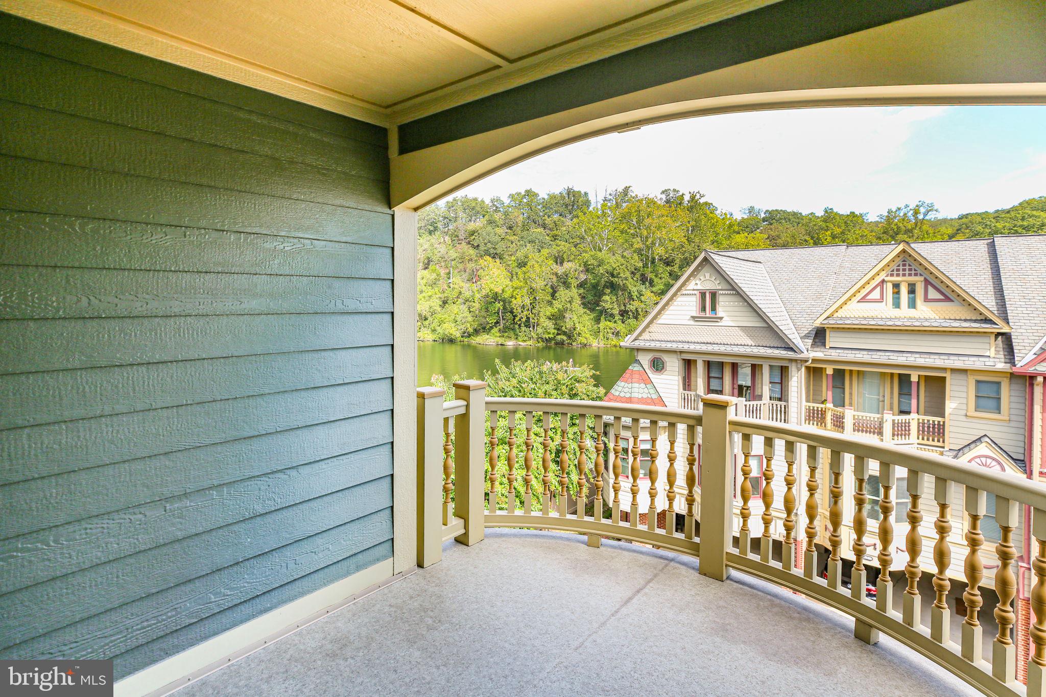 229 Mill Street Occoquan, VA 22125 - Photo 34 of 61 Upper Level Covered Balcony