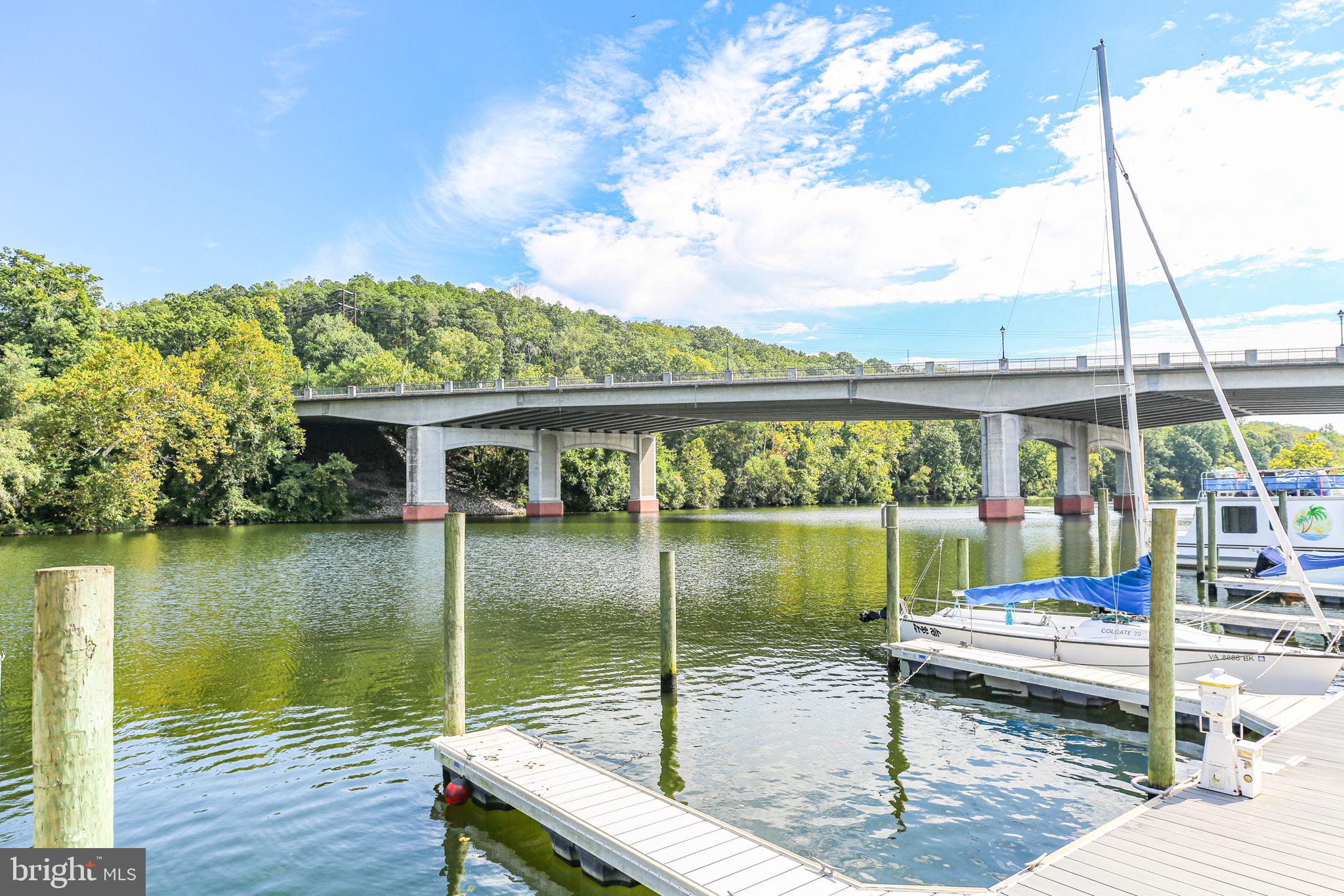 229 Mill Street Occoquan, VA 22125 - Photo 50 of 61 a view of a lake from balcony