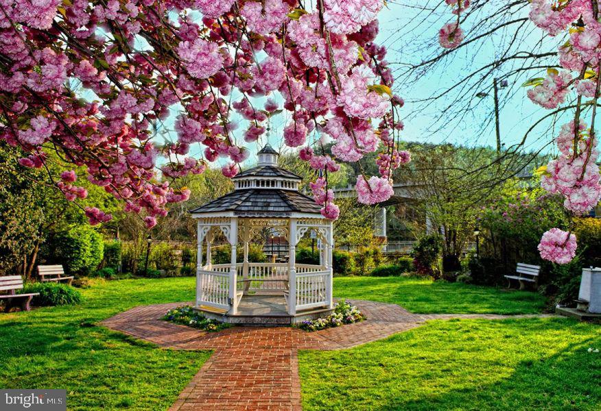 229 Mill Street Occoquan, VA 22125 - Photo 54 of 61 a front view of a house with garden
