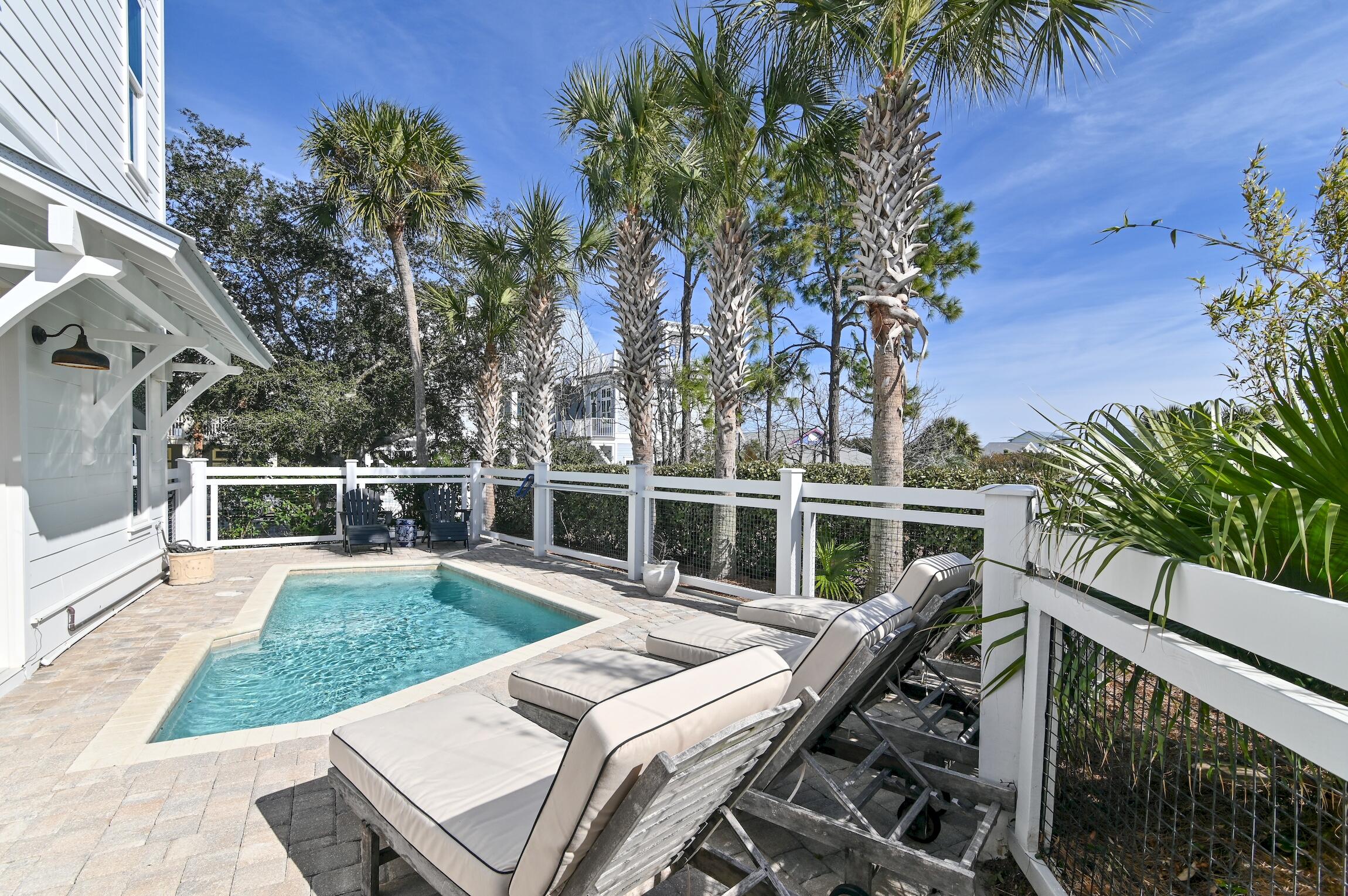 87 Bullard Road Santa Rosa Beach, FL 32459 - Photo 19 of 37 a view of a patio with wooden floor