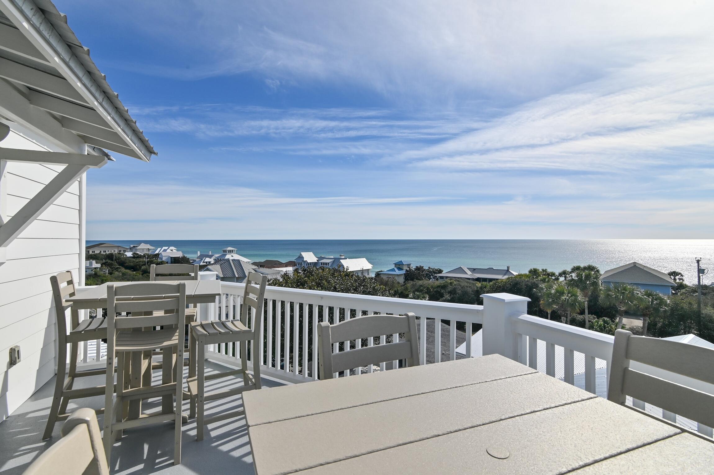 87 Bullard Road Santa Rosa Beach, FL 32459 - Photo 35 of 37 a view of a balcony with chairs