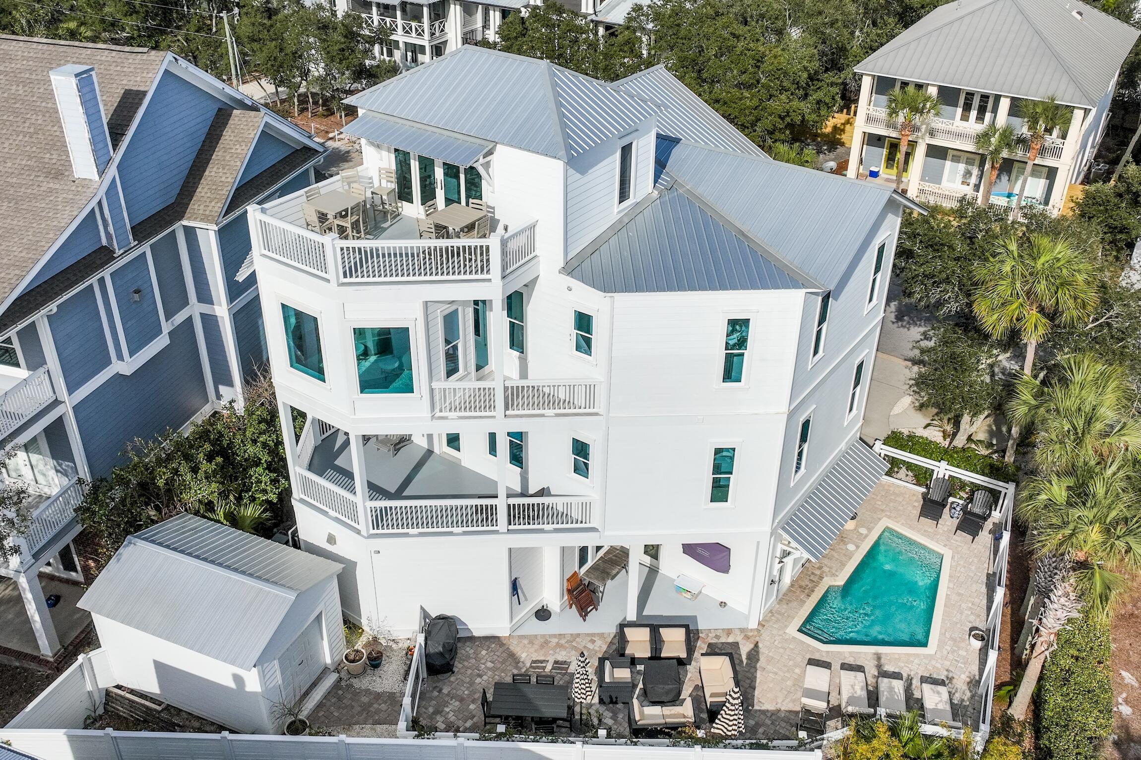 87 Bullard Road Santa Rosa Beach, FL 32459 - Photo 6 of 37 a view of multiple houses with a street