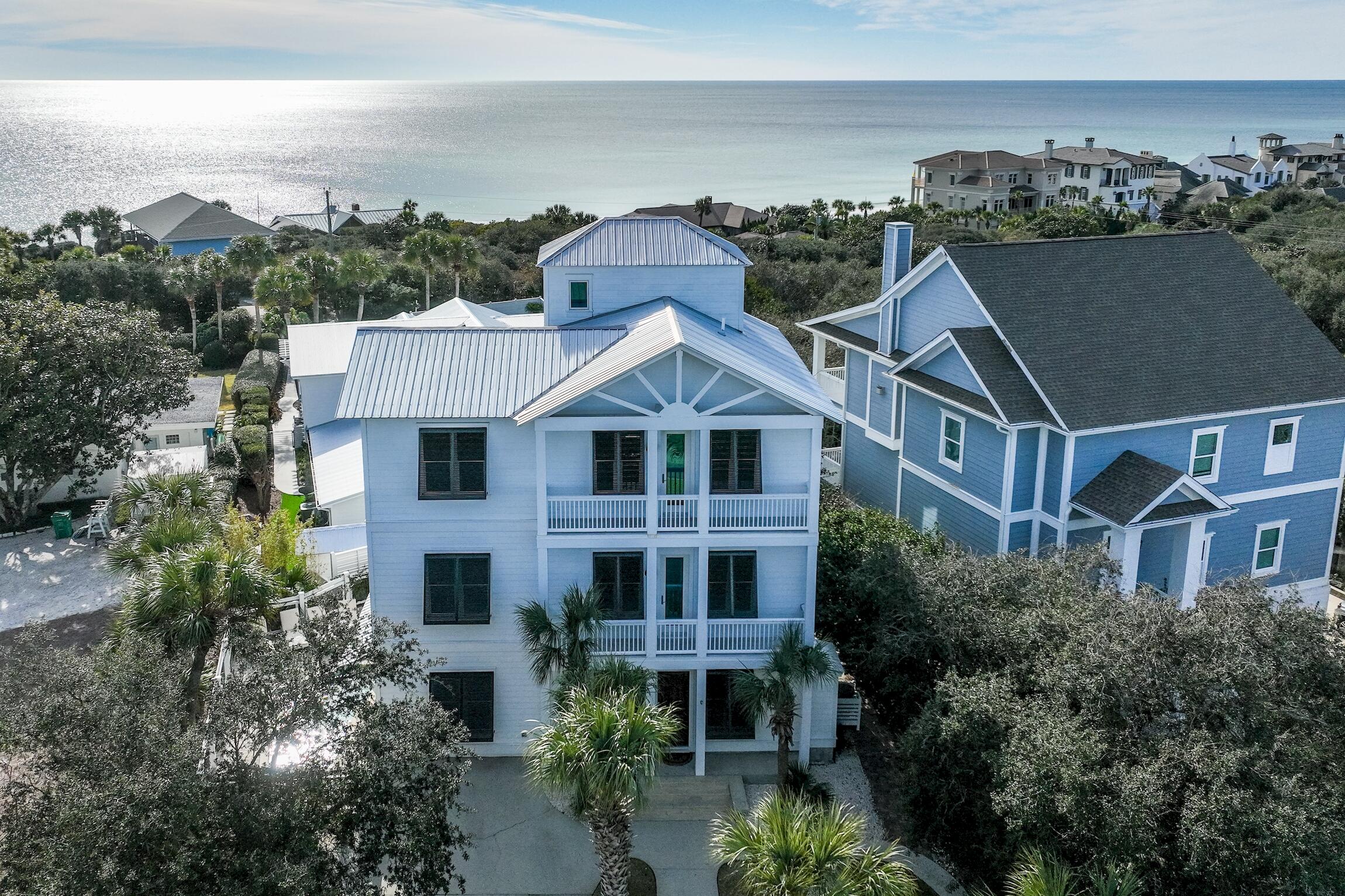 87 Bullard Road Santa Rosa Beach, FL 32459 - Photo 7 of 37 an aerial view of a house