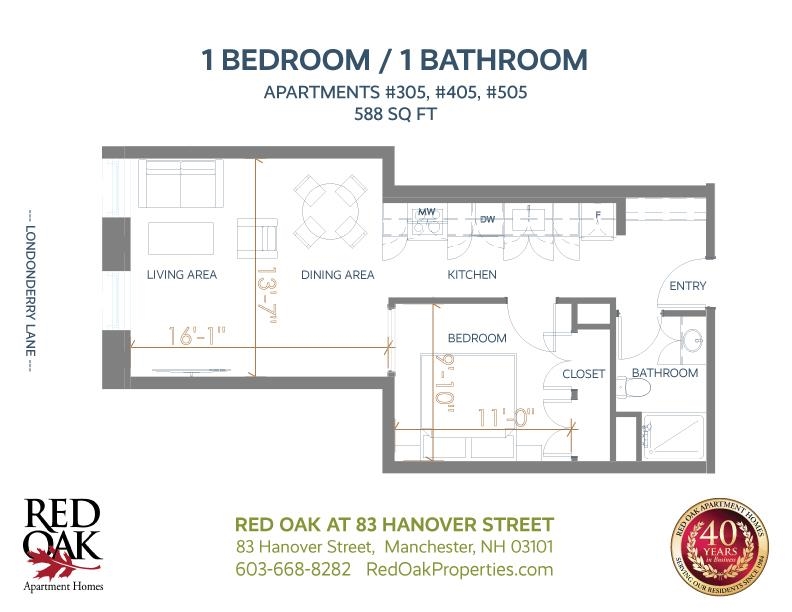 83 Hanover Street, Unit 505 Manchester, NH 03101 - Photo 12 of 36