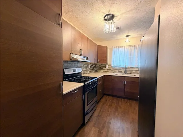 a view of kitchen with window