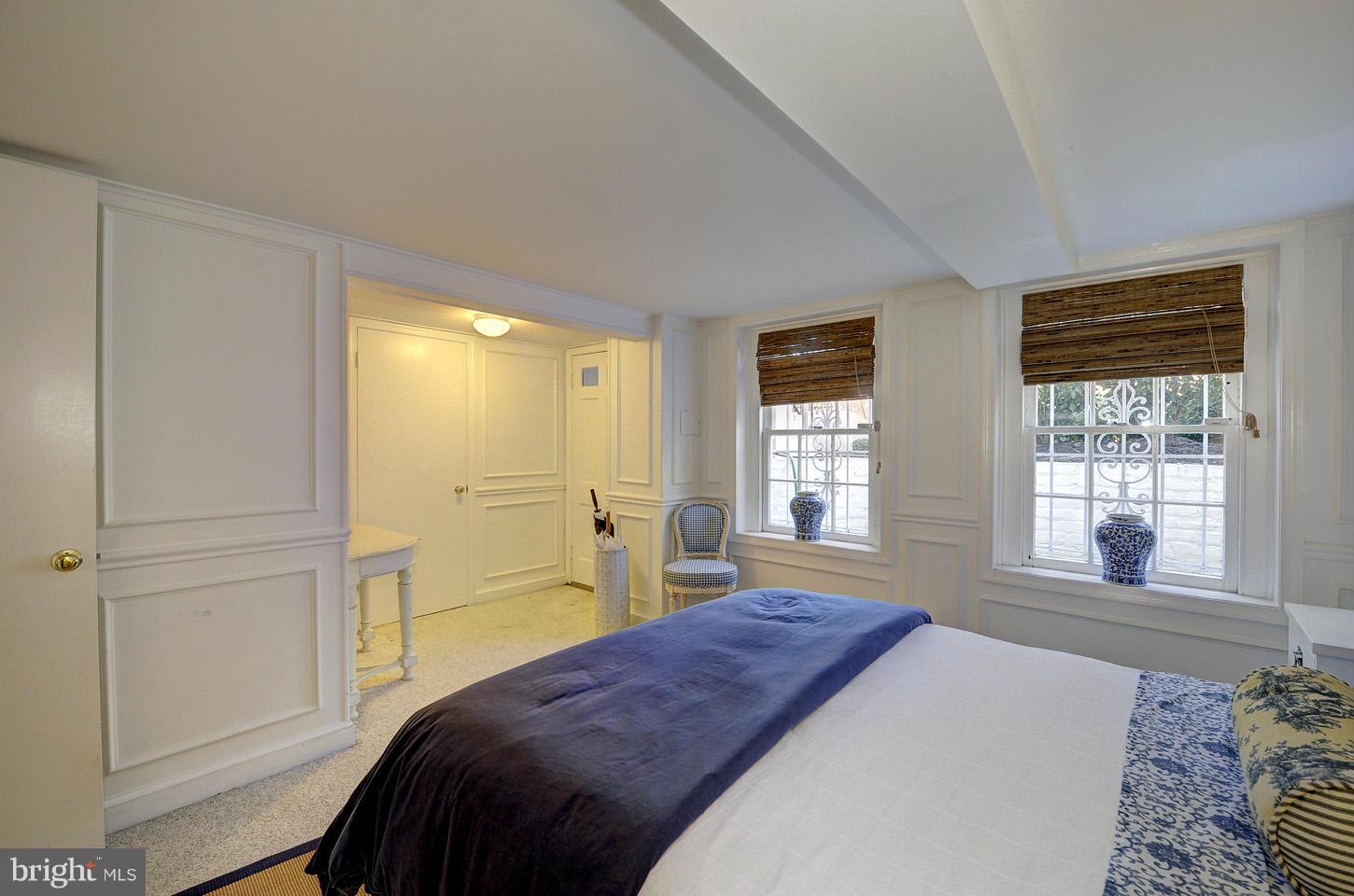 3002 R Street Northwest Washington, DC 20007 - Photo 21 of 24 Lower Level Bedroom