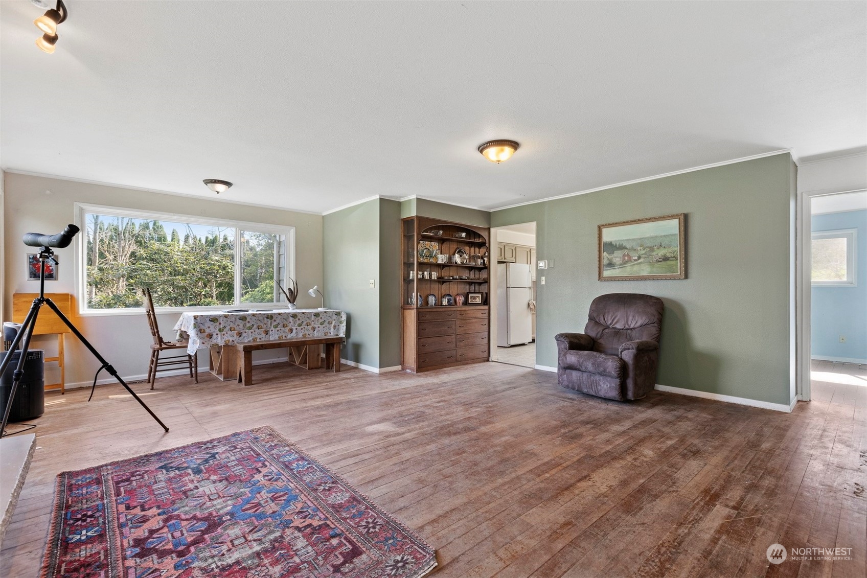 4859 Noon Road Bellingham, WA 98226 - Photo 11 of 40 a living room with furniture and a fireplace