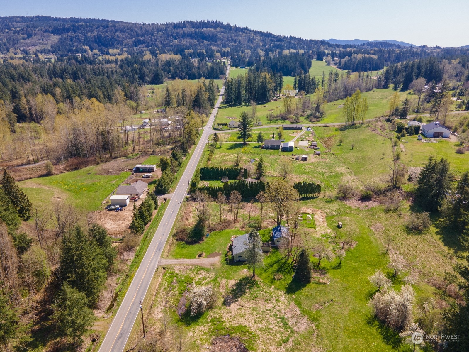 4859 Noon Road Bellingham, WA 98226 - Photo 3 of 40 a view of yard along with trees