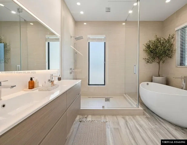 a view of closet area