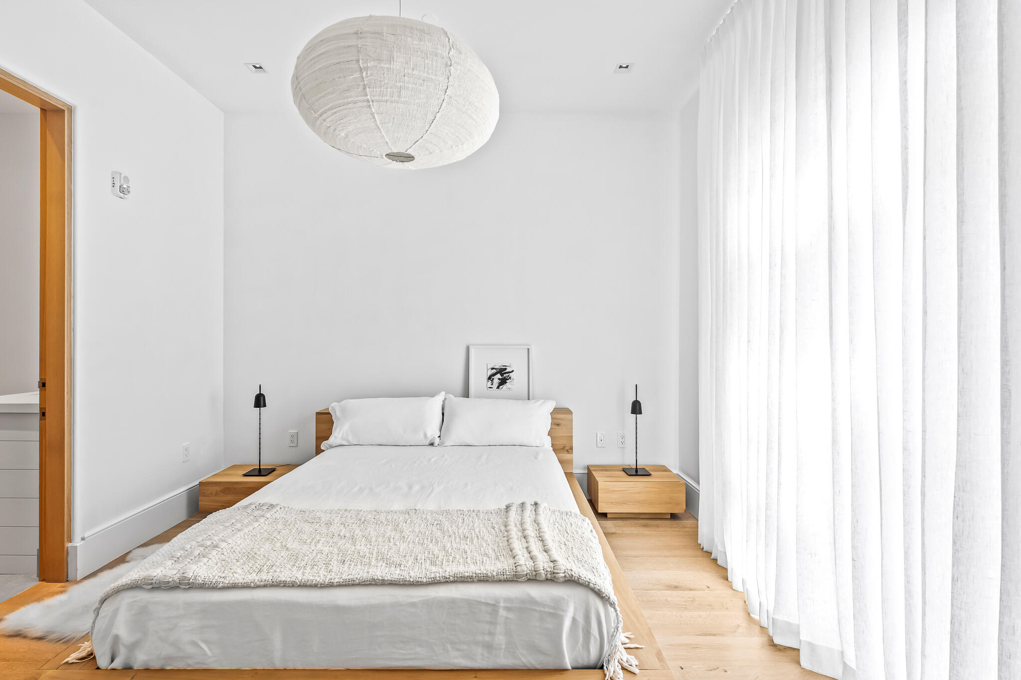 290 Sea Garden St Inlet Beach, Unit 402 Inlet Beach, FL 32461 - Photo 17 of 43 a bedroom with a bed and a window