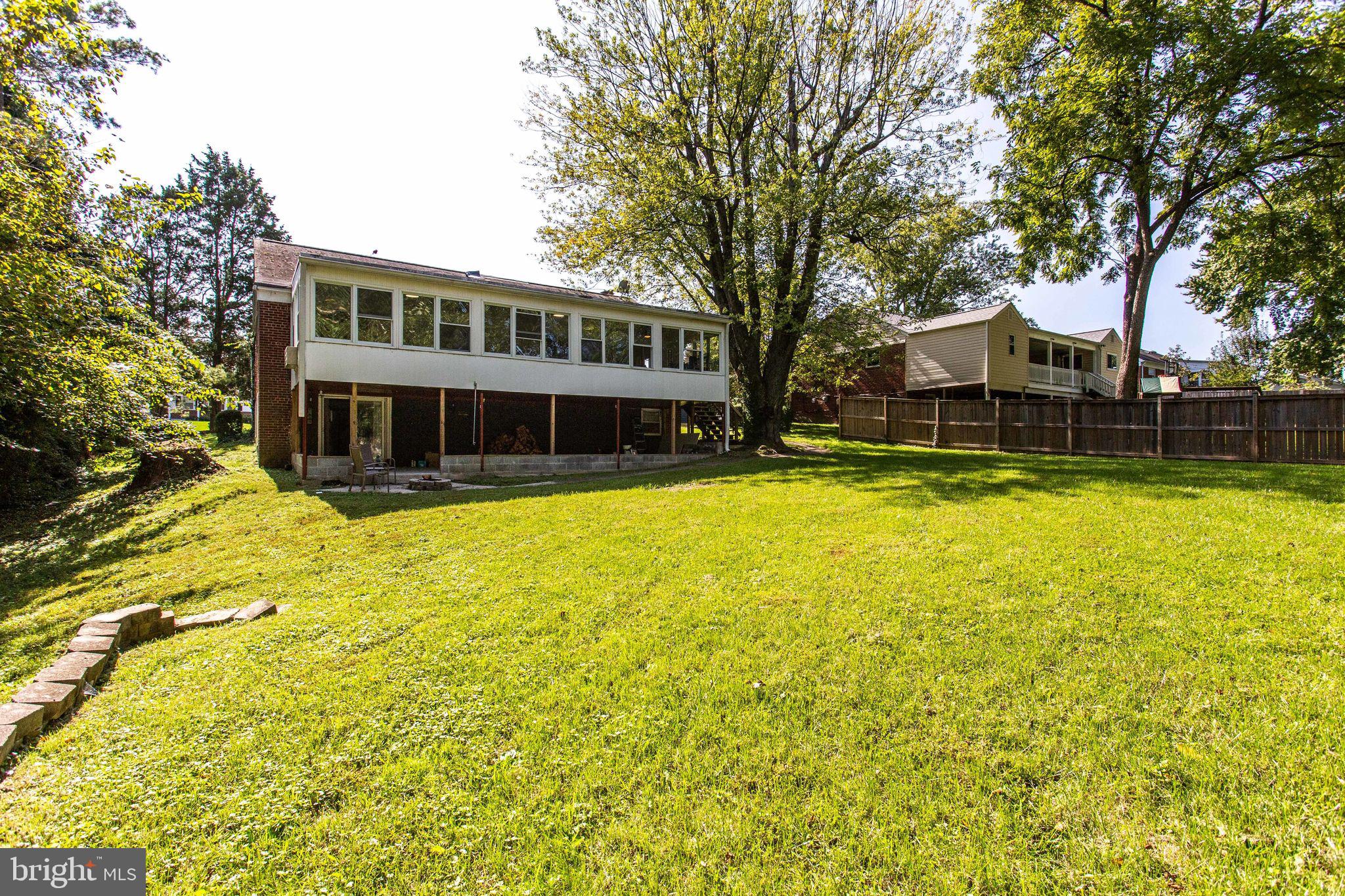 4001 Gallows Road Annandale, VA 22003 - Photo 46 of 48 HUGE BACKYARD
